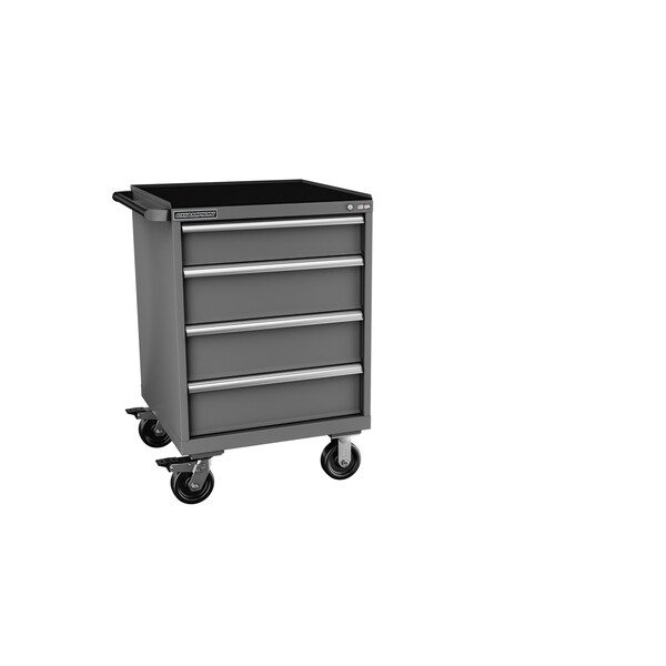 Champion Tool Storage Tool Cabinet, 4 Drawer, Dark Gray, 28-1/4 in W x 28-1/2 in D x 43-1/4 in H, S15000401ILCMB8S1RT-DG S15000401ILCMB8S1RT-DG - main